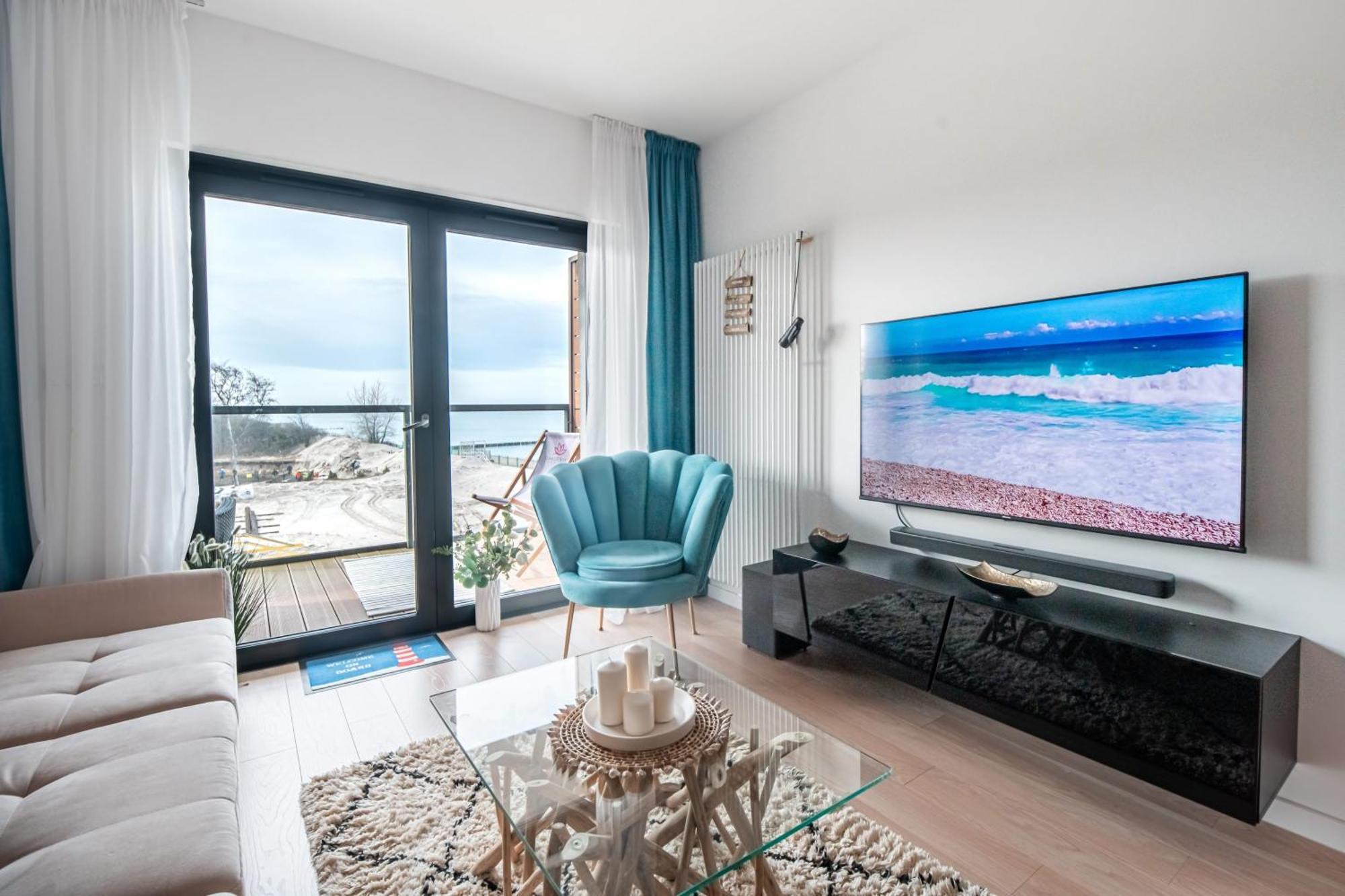 Ferienwohnung Seaview Plaza Dziwnów Exterior foto